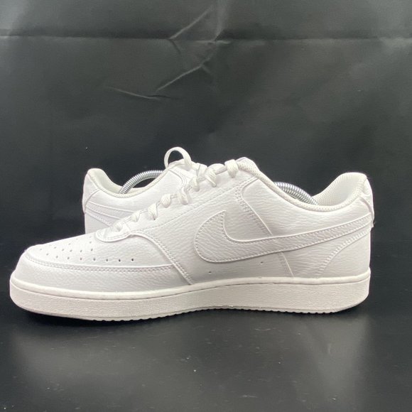 Nike Mens Court Vision Low Next Nature in White/White Size. 11.5  DH2987-100 main image 6